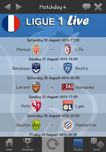 【免費運動App】Ligue 1 Live 2014-2015-APP點子