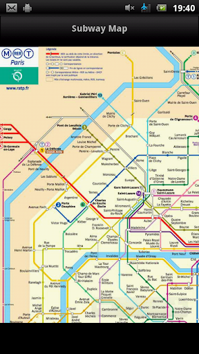Melbourne Subway Map