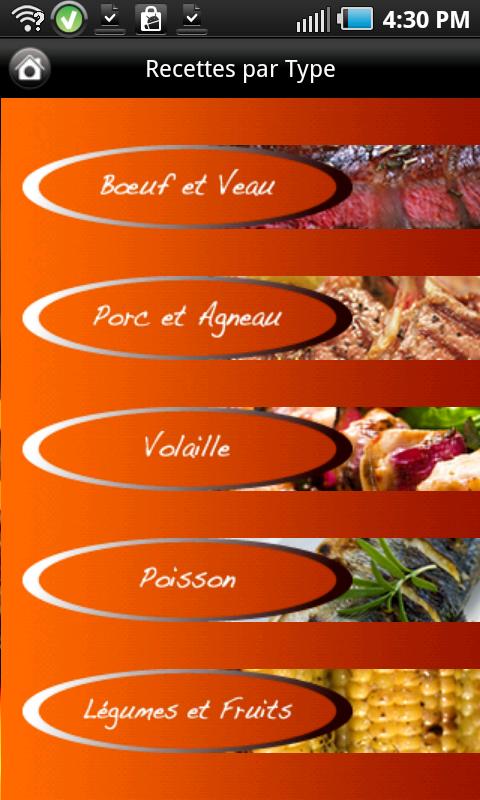 iCuisine Barbecue Screen 3