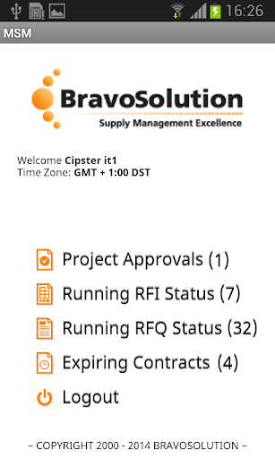 【免費商業App】BravoSolution MSM-APP點子