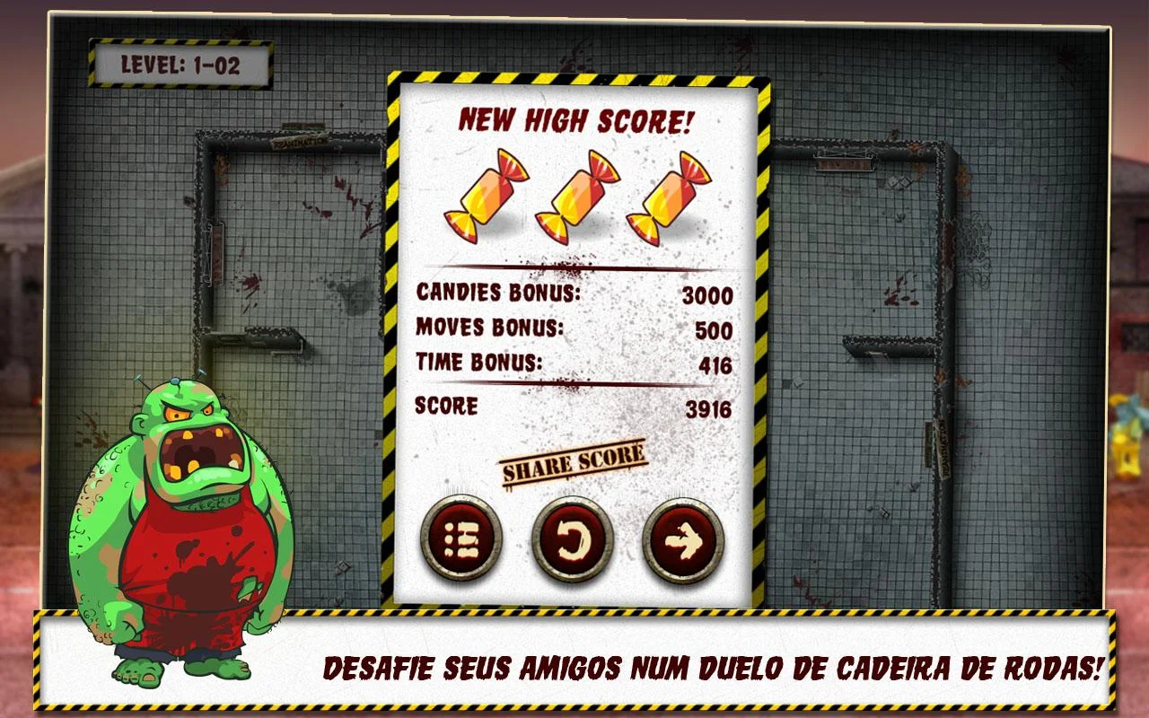 Vovô e os zumbis - screenshot