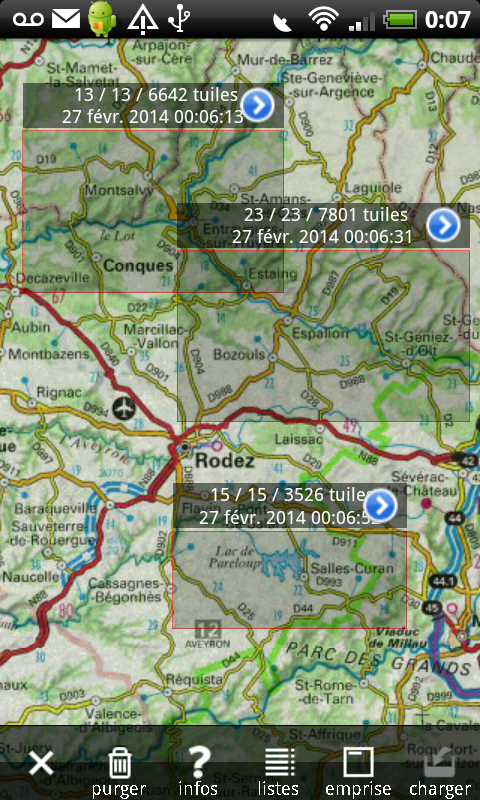 Android application iPhiGéNie screenshort