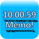 Cover Image of Download Always Visible Clock Memo 0.8.31 APK
