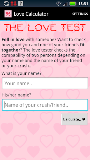 Love Calculator HD+