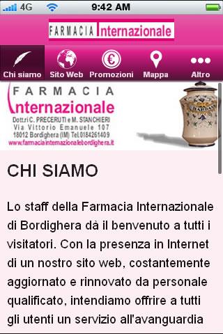 【免費健康App】Farmacia Internazionale-APP點子