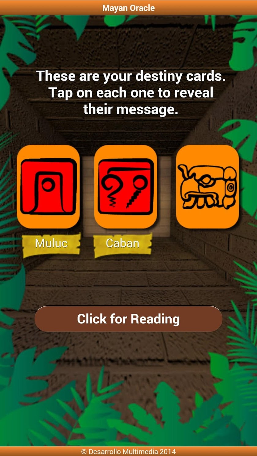 The Great Mayan Oracle (Paid) Screen 2