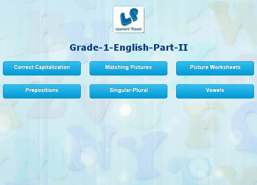 Grade-1-English-Part-2