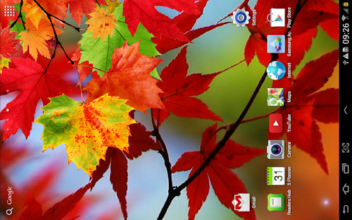 Falling Autumn Leaves LWP PRO - screenshot thumbnail