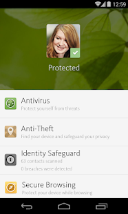  ‪Avira Antivirus Security‬‏- صورة مصغَّرة للقطة شاشة  