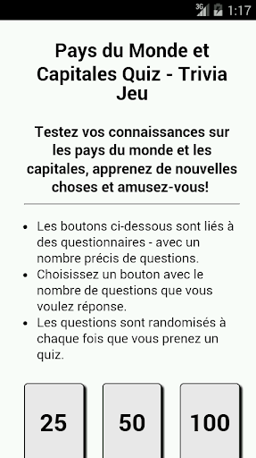 【免費解謎App】Pays du Monde + Capitales Quiz-APP點子