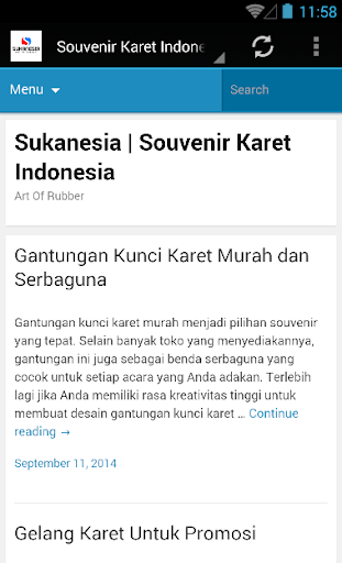 Souvenir Karet Indonesia