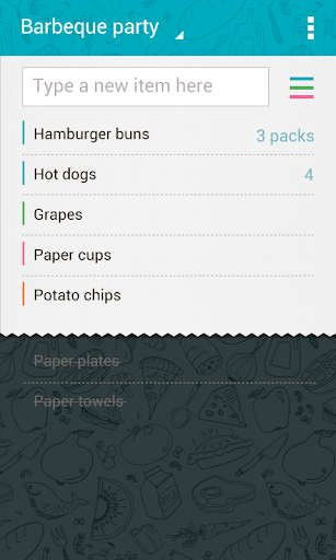 Buy Me a Pie Grocery List Pro