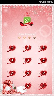 Free Download AppLock Theme - Love Roses APK