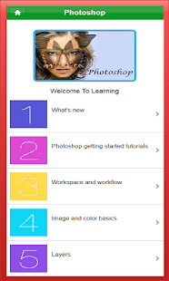Learn Photoshop CS Screenshots 0