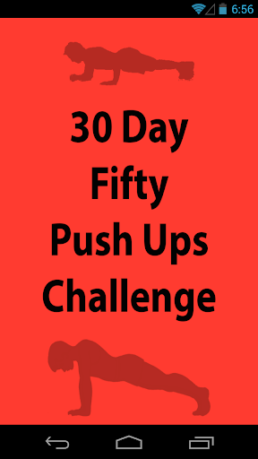 30 Day Fifty Pushups Challenge