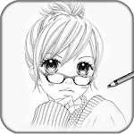 Cover Image of डाउनलोड Learn to Draw Anime Manga 6.0 APK