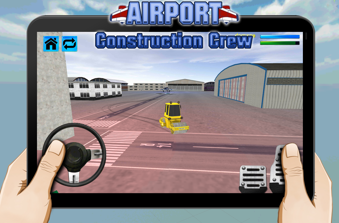 Airport Construction Crew 3D - screenshot