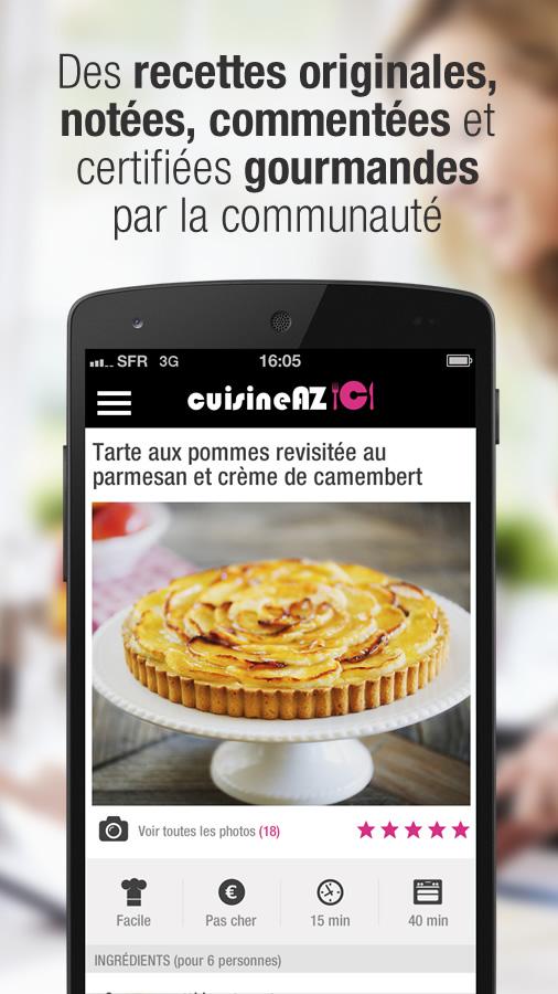 CuisineAZ : RECETTES CUISINE Screen 3