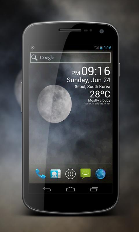 Weather Clock Live Screen 3