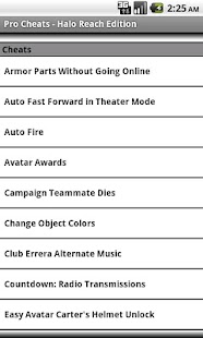 Pro Cheats - Halo Reach Edn.