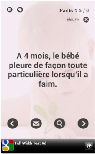 Developpement bébé