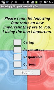 Free Simple Personality Test APK