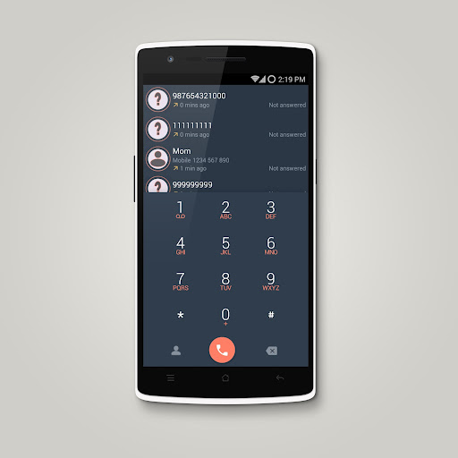 ExDialer Theme Minimal Grey