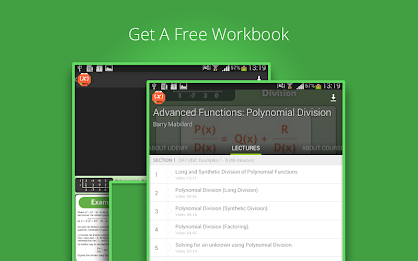 Polynomial Division lessons poster 9