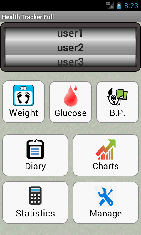 Health-Tracker - screenshot