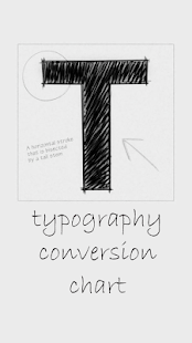 Free Typography Conversion Chart APK