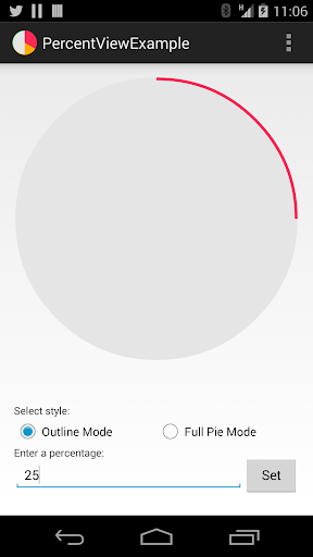 Percent View Example