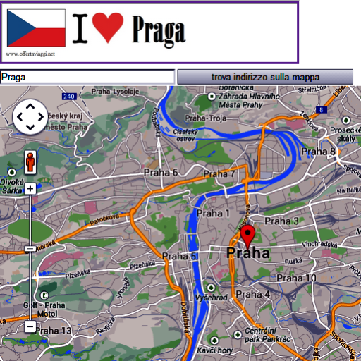 Praga Map