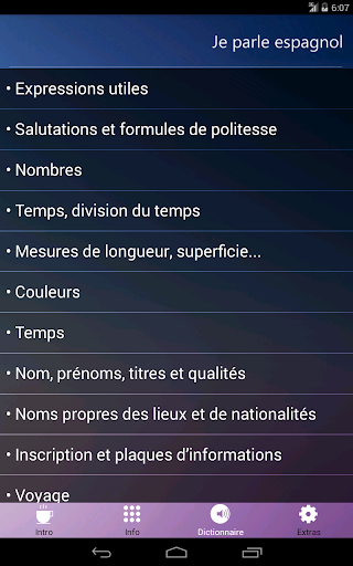 【免費教育App】Je Parle Espagnol (Free app)-APP點子