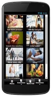 Cvičení zhubnout - náhled