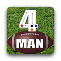 4 Man Flag Football Playbook logo