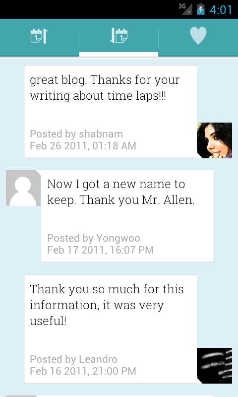 WordPress Blogs Offline Reader - screenshot