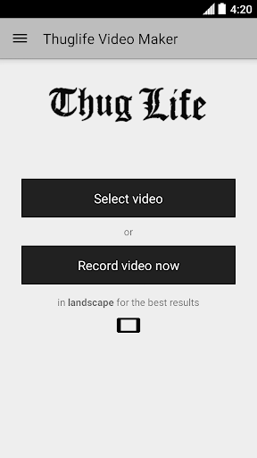 Thuglife Video Maker