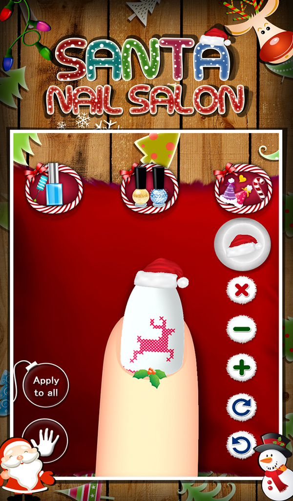 Santa Nail Salon - Kids Game Screen 3