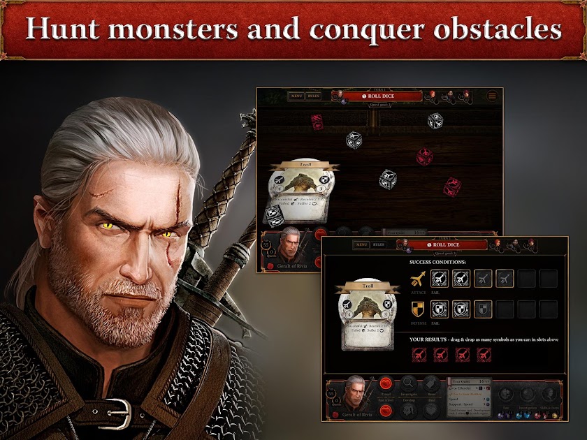 The Witcher Adventure Game Screen 2