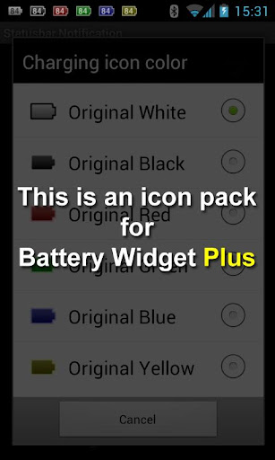 Battery Widget Icon Pack 3