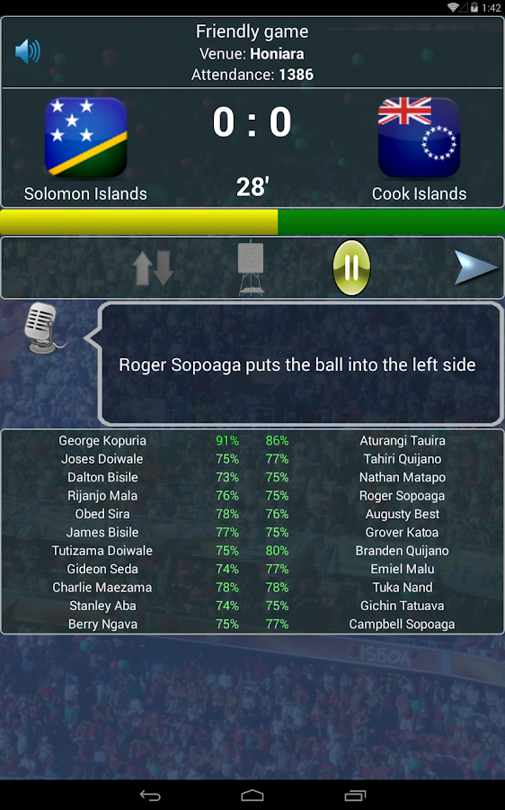 True Football National Manager Android Apps on Google Play