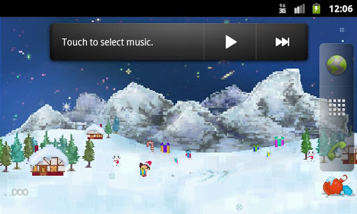 Christmas Pixel Live Wallpaper