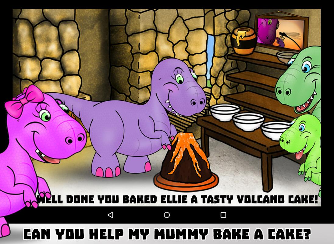 Android application Funny Dinosaurs Story Book screenshort