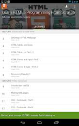 Learn Free HTML5 Tutorials poster 13