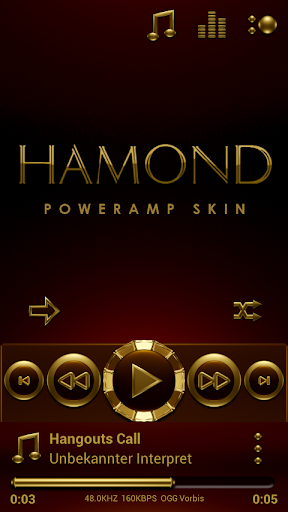 HAMOND Poweramp skin