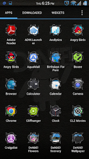 Download Black Leather Apex/Nova/ADW APK for PC