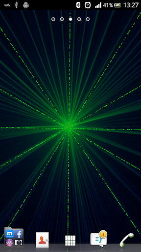 Laser Light Live Wallpaper