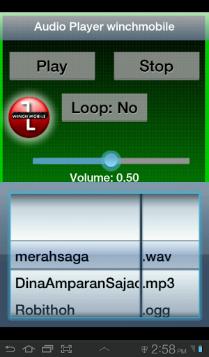 Audio Nasyid Player