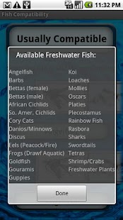 Fish Compatibility Finder Screenshots 1