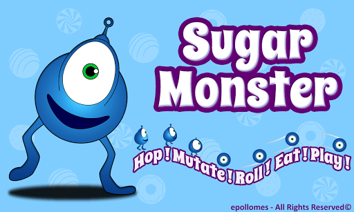 【免費街機App】Sugar Monster - Hop Eat n Play-APP點子